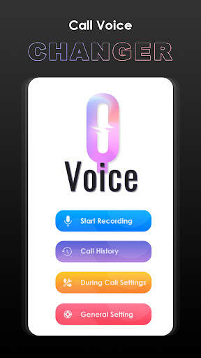 Call Voice Changer App screenshot 1
