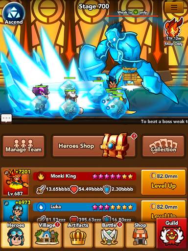 Crush Them All - PVP Idle RPG screenshot 12