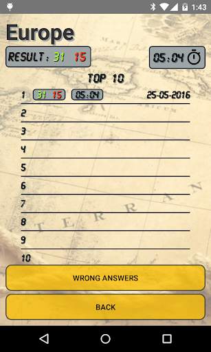 World Capitals (Quiz). Educational game. screenshot 7