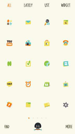 JellyFish dodol launcher theme screenshot 3
