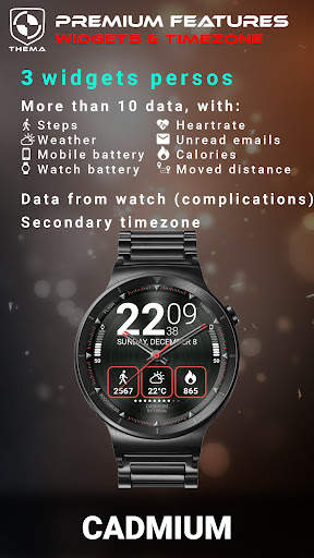 Cadmium Watch Face screenshot 4