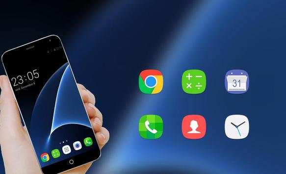 Neat Gentlemen Launcher Theme for Galaxy A5 screenshot 4