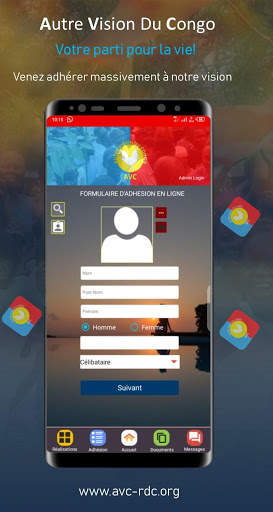 AVC RDC: Autre Vision du Congo,  parti politique screenshot 3
