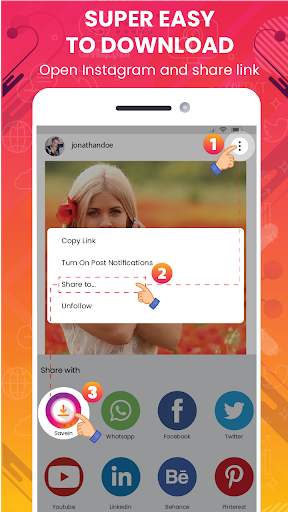 SaveIn: Downloader for Instagram & IGTV -Repost IG screenshot 2