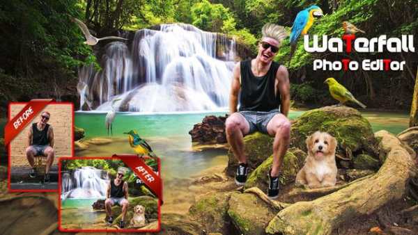 Waterfall Photo Editor - Waterfall Photo Frame 3 تصوير الشاشة