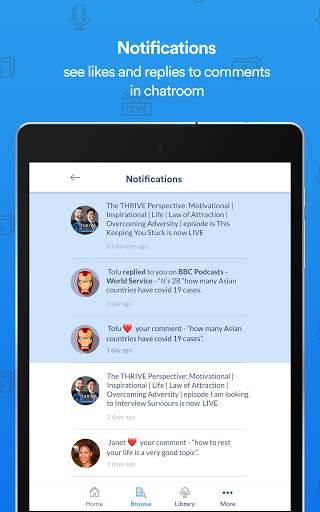 PodRoom:  Podcast community & Social Network App screenshot 16