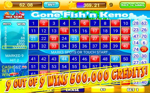 Keno Numbers Free Keno Games screenshot 9