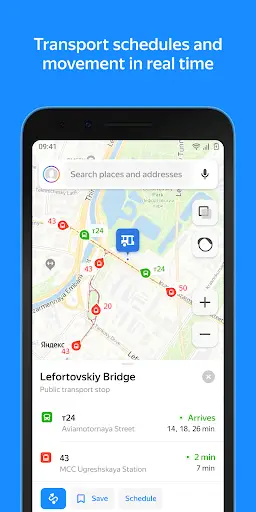 Yandex Maps and Navigator स्क्रीनशॉट 2