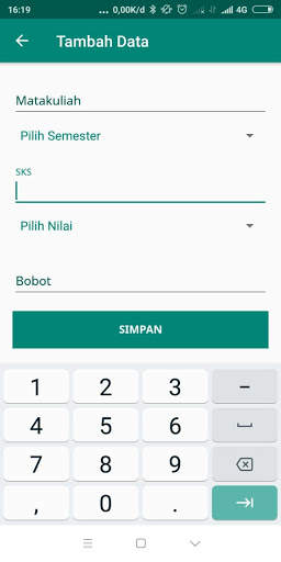 Meta (Menghitung IPK) screenshot 2