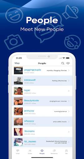 ChatApp - Meet People and Make Social Clubs screenshot 2