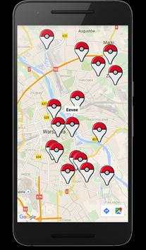 Map for Pokemon GO screenshot 1