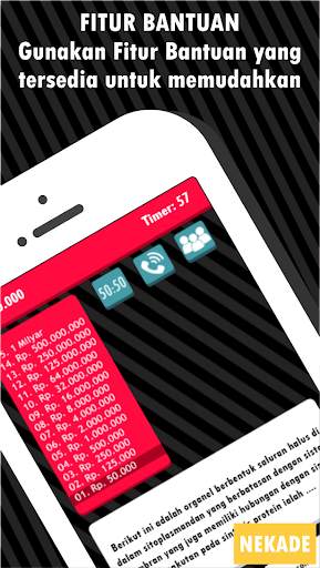 Kuis 1 Milioner Indonesia screenshot 3