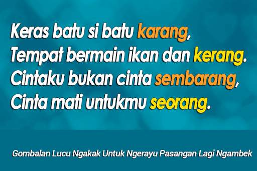 Gombalan Kata Kata Romantis screenshot 3