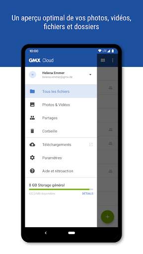 GMX Cloud screenshot 3