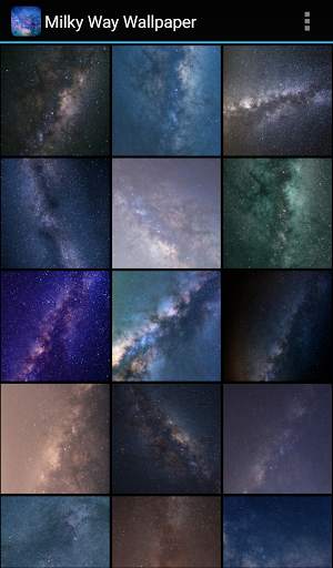 Milky Way Wallpaper screenshot 2