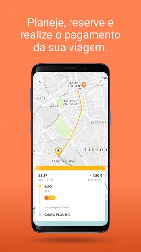 Meep – transporte público, táxi e mais screenshot 4