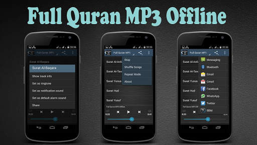 Full Quran MP3 Offline screenshot 1