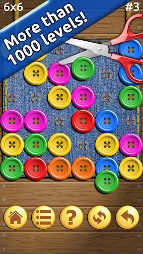 Buttons and Scissors 4 تصوير الشاشة