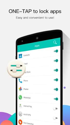 برنامج قفل التطبيقات 3 تصوير الشاشة