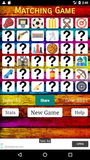 Sports Matching Game screenshot 2