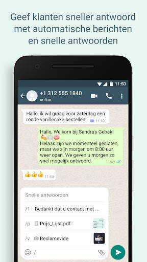 WhatsApp Business screenshot 2