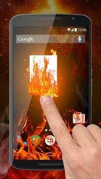 Fire Screen Prank- Fire in Phone with Fire Sound screenshot 3