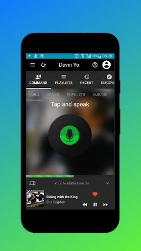 Commandify - Spotify Voice Control screenshot 1