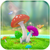 Amazing 3D Mushroom Garden icon