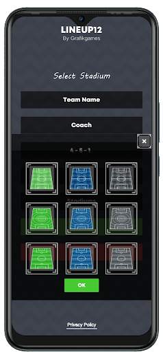Lineup12 Build Football Lineup screenshot 5