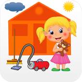 Game cleaning girl clean house 2