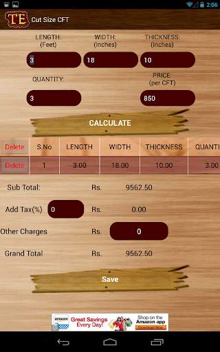 Timber Estimator скриншот 11