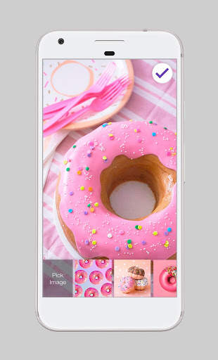 Pink Tasty Donuts Baking Lock Screen Password screenshot 3