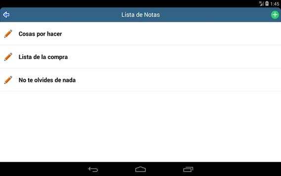 Notas screenshot 11