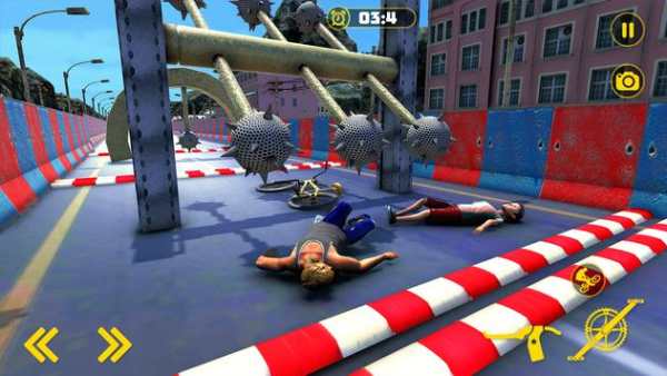 Happy Guts Glory Wheels - BMX Obstacle Course Game screenshot 4
