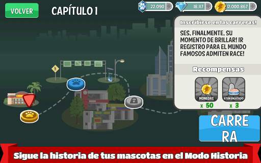 Pets Race - Divertido juego de carreras PvP screenshot 4