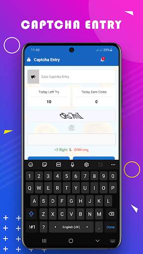 Captcha Entry Job - Page Typing Jobs, Earn Money स्क्रीनशॉट 5