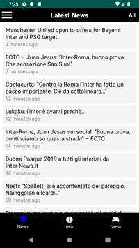 Latest Inter Milan News 24/7, Funny Football Game screenshot 1