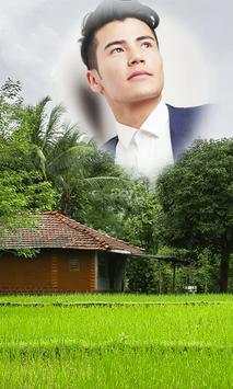 Features natural village photo frame application screenshot 12