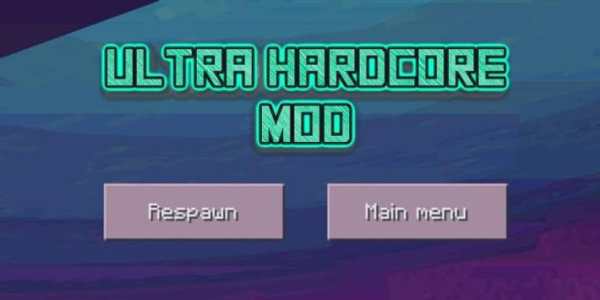 Ultra Hardcore MOD screenshot 2