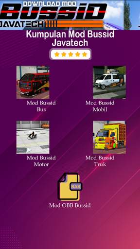 Download Mod Bussid Javatech screenshot 2