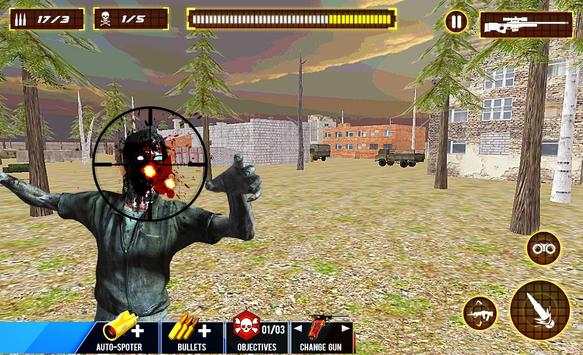 US Zombies Sniper Combat screenshot 3
