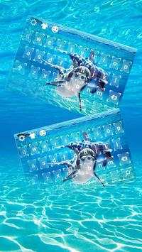 Dolphin keyboard  Dolphin theme ocean  The sea screenshot 2