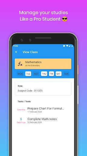My Classes - Timetable and Study Planner screenshot 6