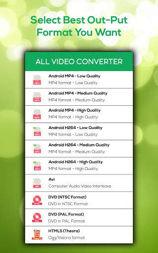 All Video Converter – AVI, MKV, FLV, M4V, 3GP, MOV screenshot 3