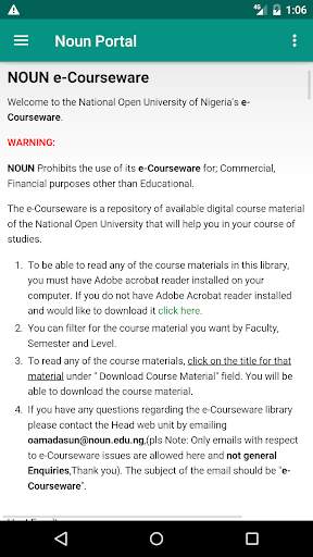 Noun Student Portal screenshot 3