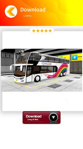 Bussid Bus Voyager Mod screenshot 4