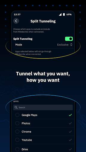 Windscribe VPN screenshot 4