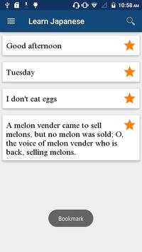 Learn Japanese screenshot 8