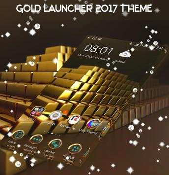 Gold Launcher 2017 Theme screenshot 2