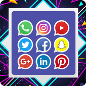 New social media 2019 icon